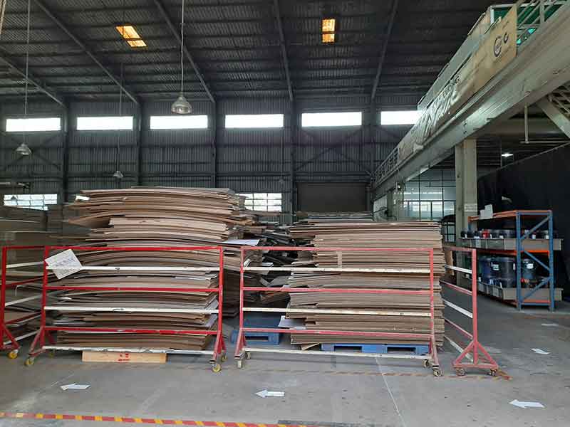 Một góc không gian xưởng của Vạn Thành