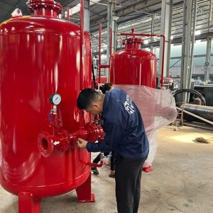 Bồn chứa Foam Changder chữa cháy đứng 1800L