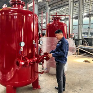 Bồn chứa Foam Changder chữa cháy đứng 500L