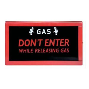 Bảng chỉ dẫn thông báo xả khí Sanjiang QM-ZSD-01E