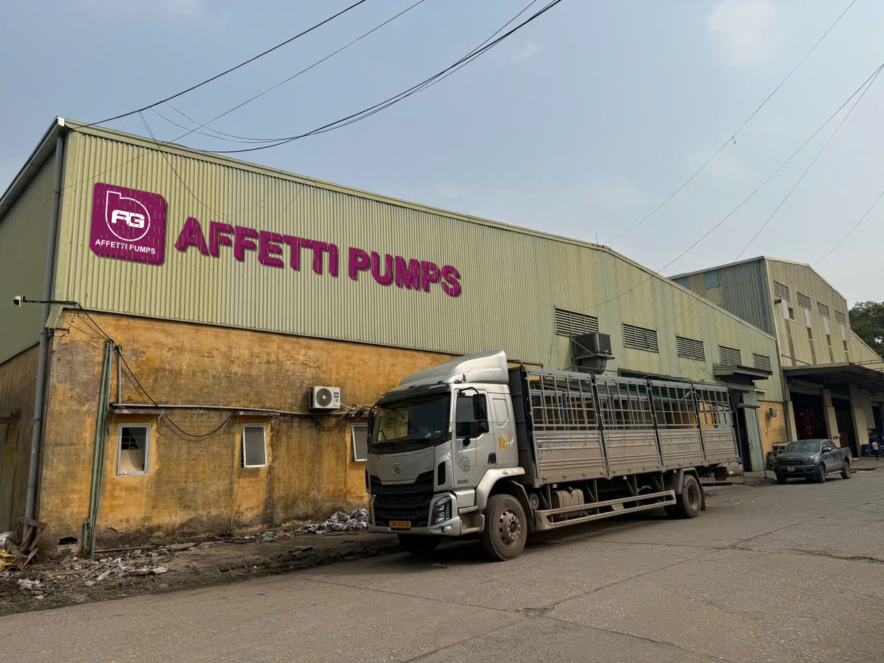 Xưởng máy bơm chữa cháy Affetti