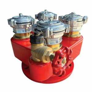 Họng tiếp nước 4 cửa Kentom KT-H4C-150A